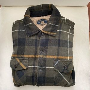 Freedom foundry Fleece Flannel Jacket SZ L